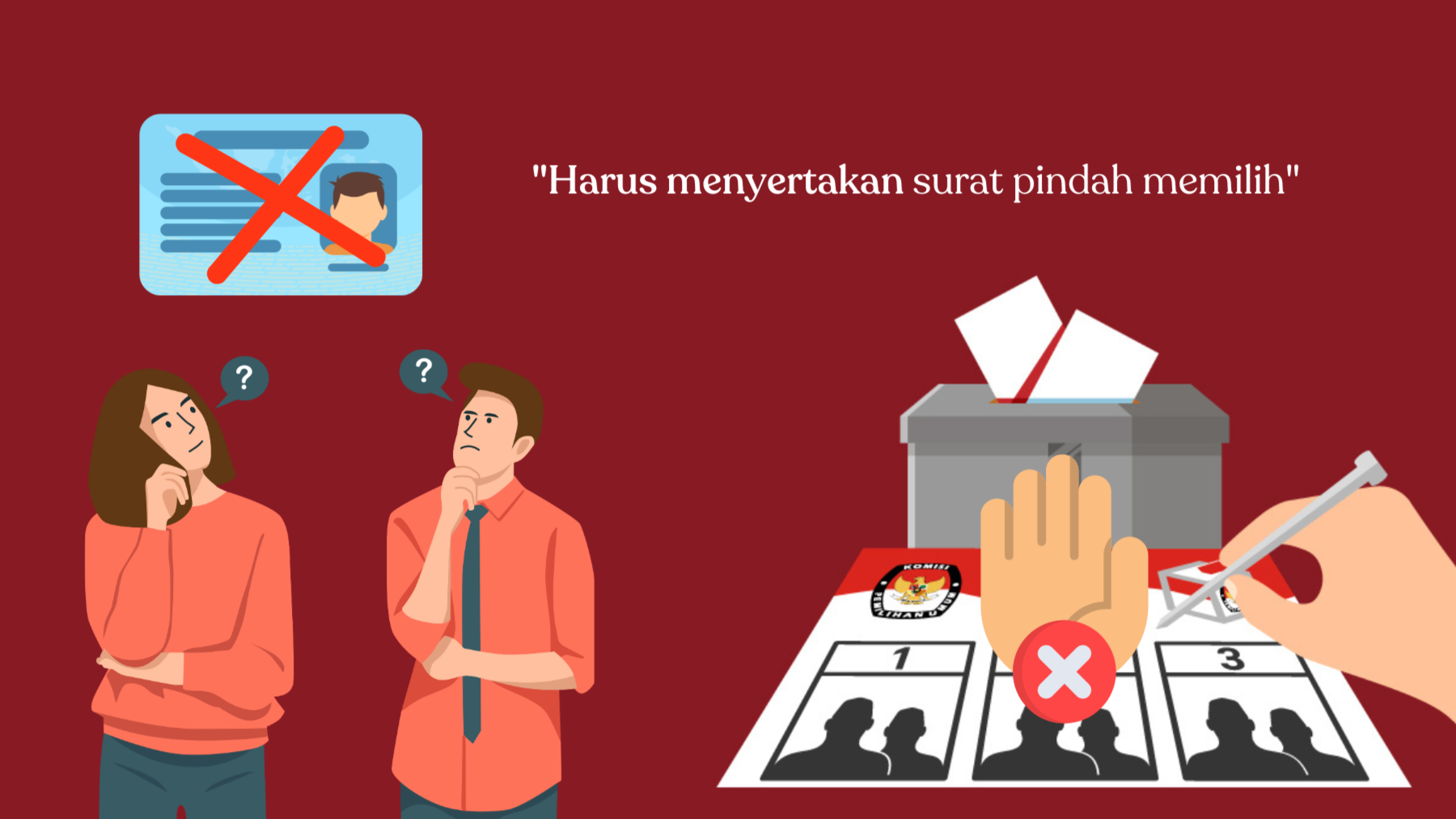 Maaf, Mas dan Mbaknya Gak Bisa Milih di Sini