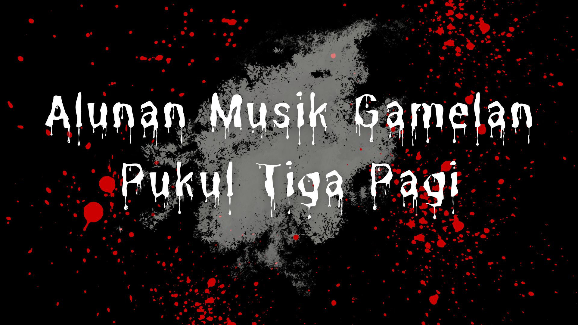 Alunan Musik Gamelan Pukul Tiga Pagi