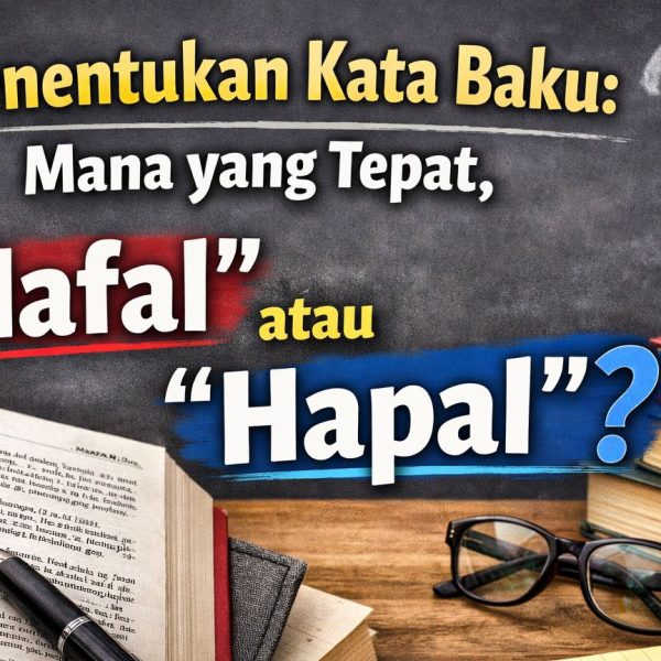 Menentukan Kata Baku: Mana yang Tepat, Hafal atau Hapal?