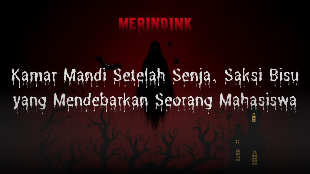 Kamar Mandi Setelah Senja, Saksi Bisu yang Mendebarkan Seorang Mahasiswa
