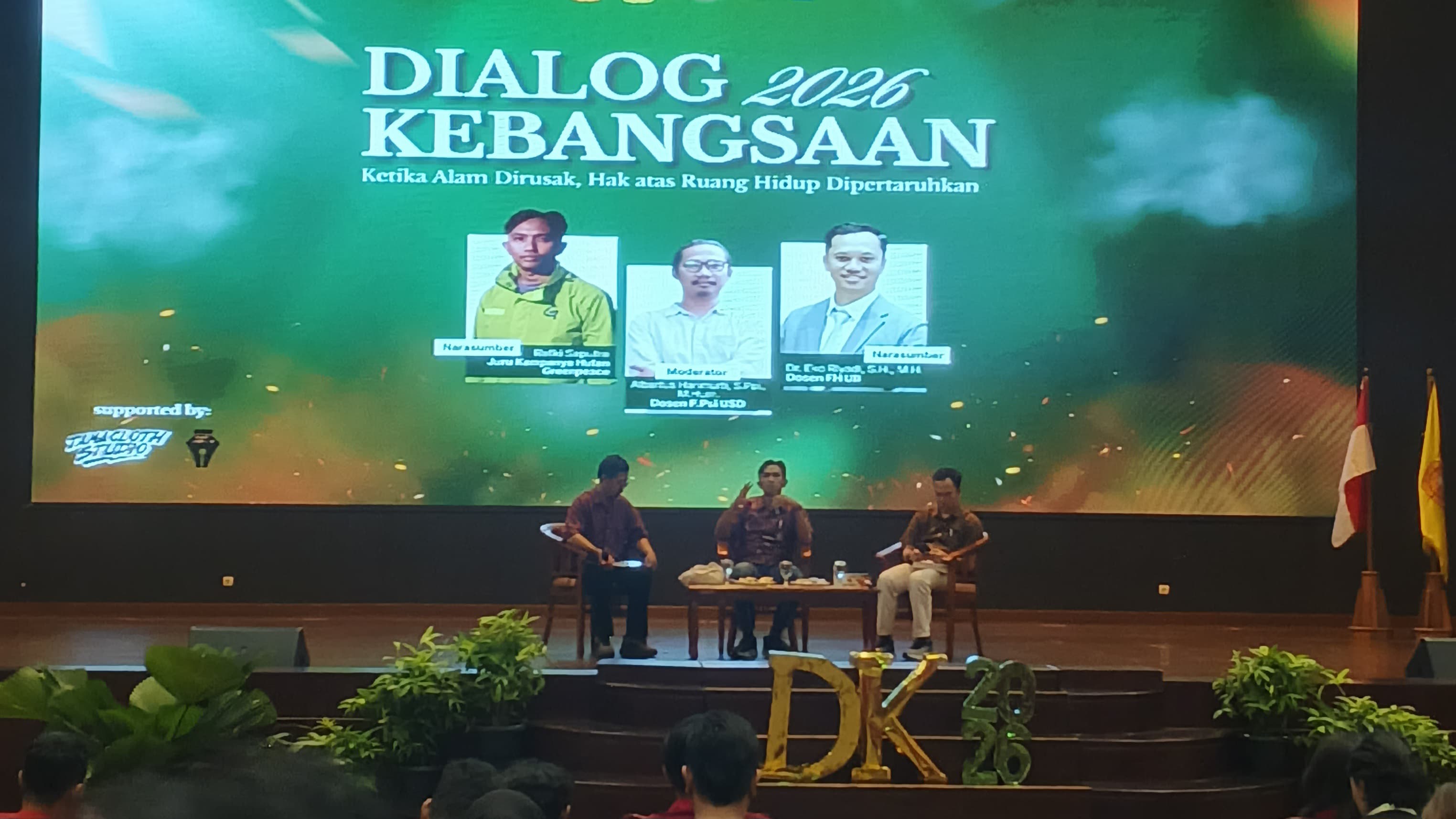 Dialog Kebangsaan USD, Soroti Bencana Ekologis dan Hak Ruang Hidup