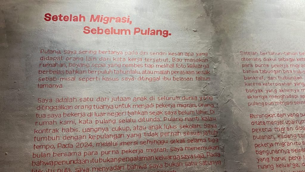 Kepulangan yang Tak Tuntas: Purna Pekerja Migran dalam Seni